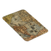 1565 Forlani AntiquevWereldkaart Renaissance Magneet (Rechterzijde)