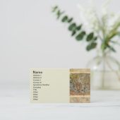 1565 Forlani AntiquevWereldkaart Renaissance Visitekaartje (Staand voorkant)