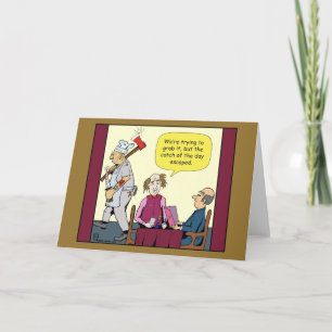 1566 Vangst van de dag ontsnapte Cartoon Kaart
