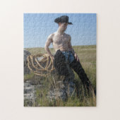 15693-RA Cowboy Legpuzzel (Verticaal)