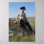 15693-RA Cowboy Poster (Voorkant)