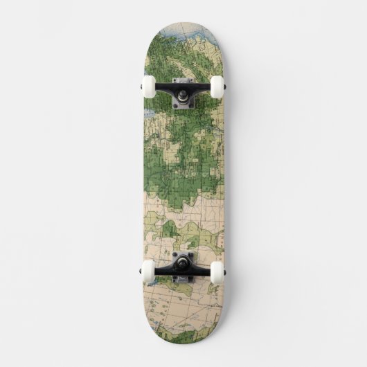 156 Tarwe/vierkante mijl Persoonlijk Skateboard (Voorkant)