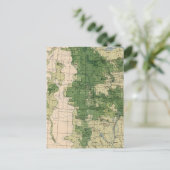 156 Wheat/sq mile Briefkaart (Staand voorkant)