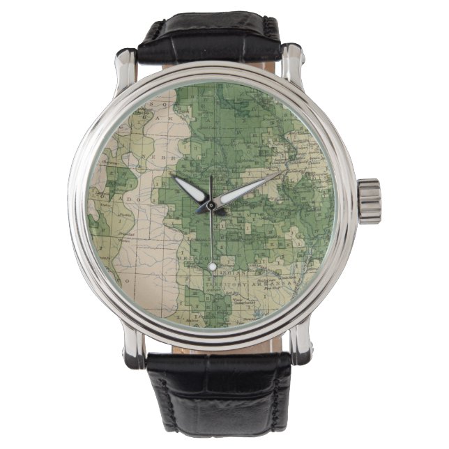 156 Wheat/sq mile Horloge (Voorkant)