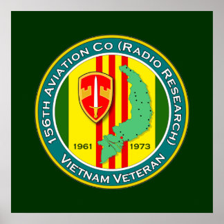 156e AVN Co RR 2 - ASA Vietnam Poster