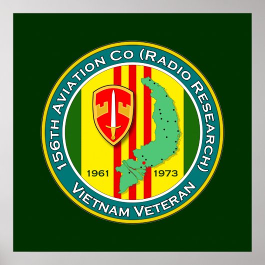 156e AVN Co RR 2 - ASA Vietnam Poster (Voorkant)