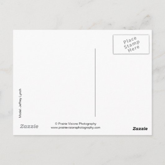 15746-RA Cowboy Briefkaart (Achterkant)