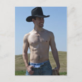 15746-RA Cowboy Briefkaart (Voorkant)