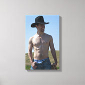 15746-RA Cowboy Canvas Afdruk (Voorkant)