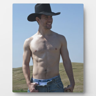 15746-RA Cowboy Fotoplaat