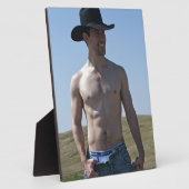 15746-RA Cowboy Fotoplaat (Zijkant)