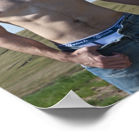 15746-RA Cowboy Poster (Hoek)