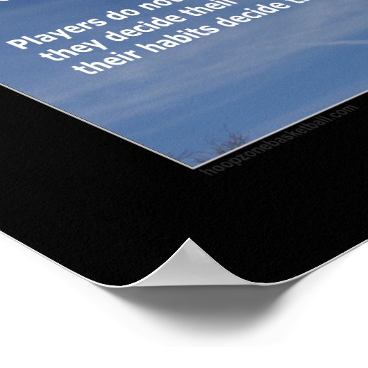 #157 (Matte) Basketball Poster (Hoek)