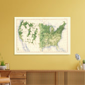 157 Tarwe/hectare Canvas Afdruk (Insitu (Woonkamer))