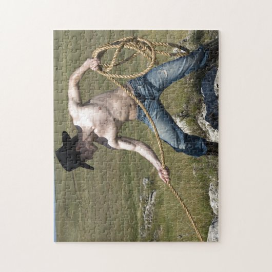 15807-RA Cowboy Legpuzzel (Verticaal)