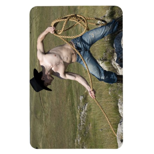 15807-RA Cowboy Magneet (Verticaal)