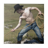 15807-RA Cowboy Tegeltje (Voorkant)