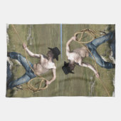 15807-RA Cowboy Theedoek (Horizontaal)