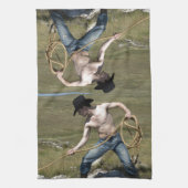 15807-RA Cowboy Theedoek (Verticaal)