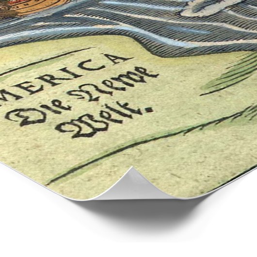 1581 - Bunting World CloverLeaf Poster (Hoek)