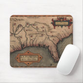 1584 La Florida Map Mousepad Muismat (Met muis)