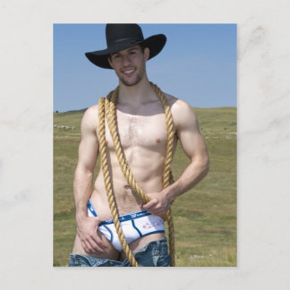 15867-RA Cowboy Briefkaart