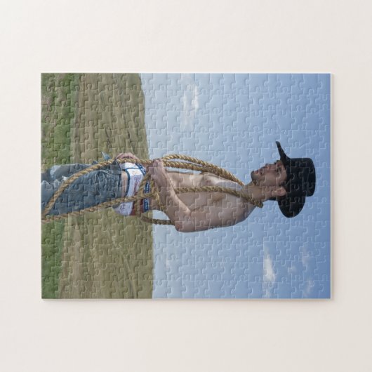 15876-RA Cowboy Legpuzzel (Horizontaal)