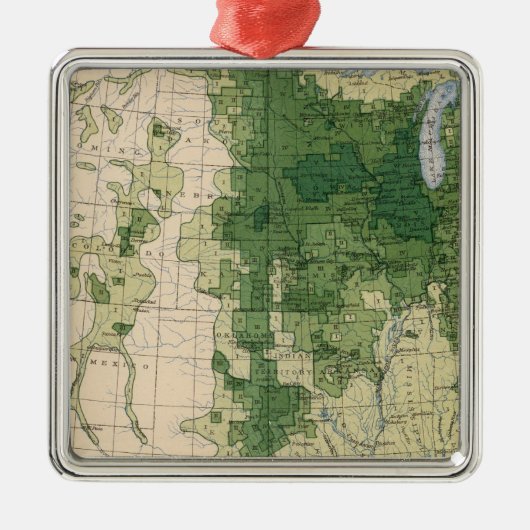 158 Haver/zeemijl Metalen Ornament (Voorkant)