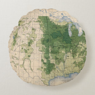 158 Haver/zeemijl Rond Kussen