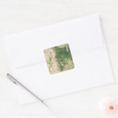 158 Haver/zeemijl Vierkante Sticker (Envelop)