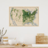 158 Oaten/sq mile Poster (Keuken)