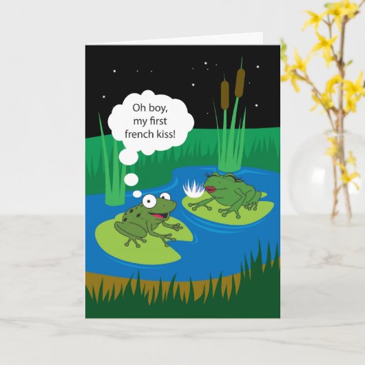 #158 om het even welke Gelegenheid Kaart (Gele Bloem)