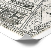 1590's Cabinet Of Curiosities - Archiefdruk Poster (Hoek)