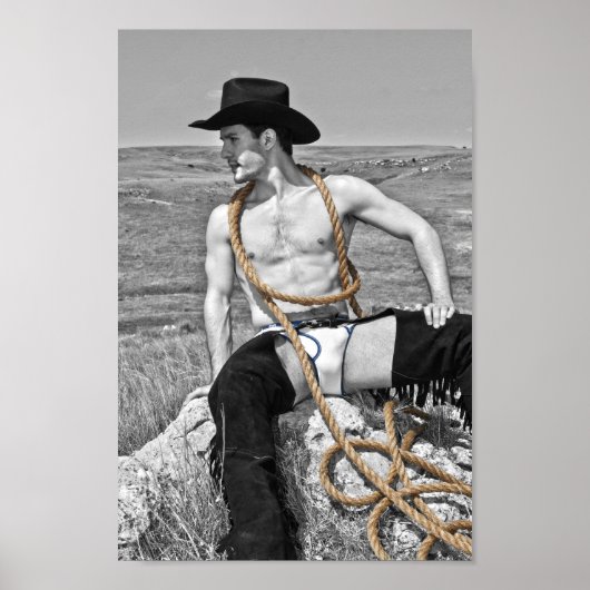 15912-RA Cowboy Poster (Voorkant)