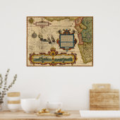 1596 - Zuid-West-Afrika Poster (Keuken)