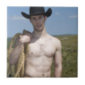 15974-RA Cowboy Tegeltje (Voorkant)