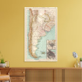 159 Argentinië en Chili Canvas Afdruk (Insitu (Woonkamer))