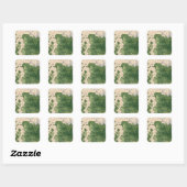159 Haver/hectare Vierkante Sticker (Vel)