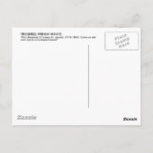 15. 梅 群 図, 若 Plum Blossom & Cranes, Jakuchüu Briefkaart (Achterkant)