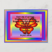 15.05.1.mama.BRIEFKAART.BUTTERFLY.riley Briefkaart (Achterkant)