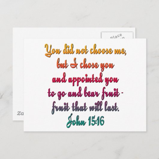 15:16 BRIEFKAART (Voorkant / Achterkant)