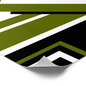 15 Aanpasbare stalen achtergrond op een Poster (Hoek)