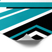 15 Aanpasbare stalen achtergrond op een Poster (Hoek)