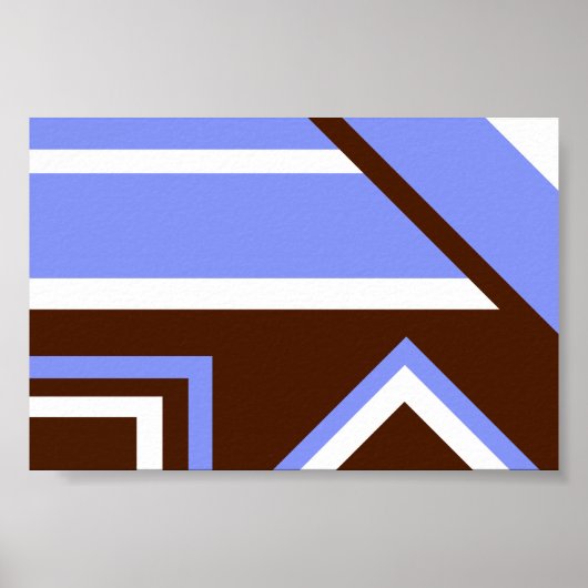15 Aanpasbare stalen achtergrond op een Poster (Voorkant)