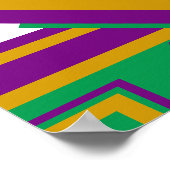 15 Aanpasbare stalen achtergrond op een Poster (Hoek)