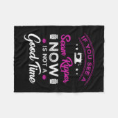 15.Als je nu een zeepripper ziet, is dat geen goed Fleece Deken (Voorkant (Horizontaal))