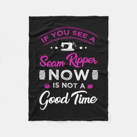 15.Als je nu een zeepripper ziet, is dat geen goed Fleece Deken (Voorkant)