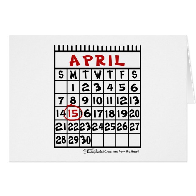 15 april-Belasting Humor (Voorkant Horizontaal)