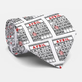 15 april-Belasting Humor Stropdas (Opgerold)