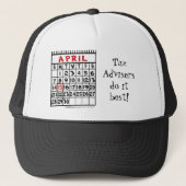 15 april-Belasting Humor Trucker Pet (Voorkant)